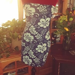 Anchor Blue -beach dress